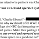 Illustration for article titled Lawsuit Claims Charlie Ebersol Stole The Idea For The AAF And Froze Out The Actual Inventor